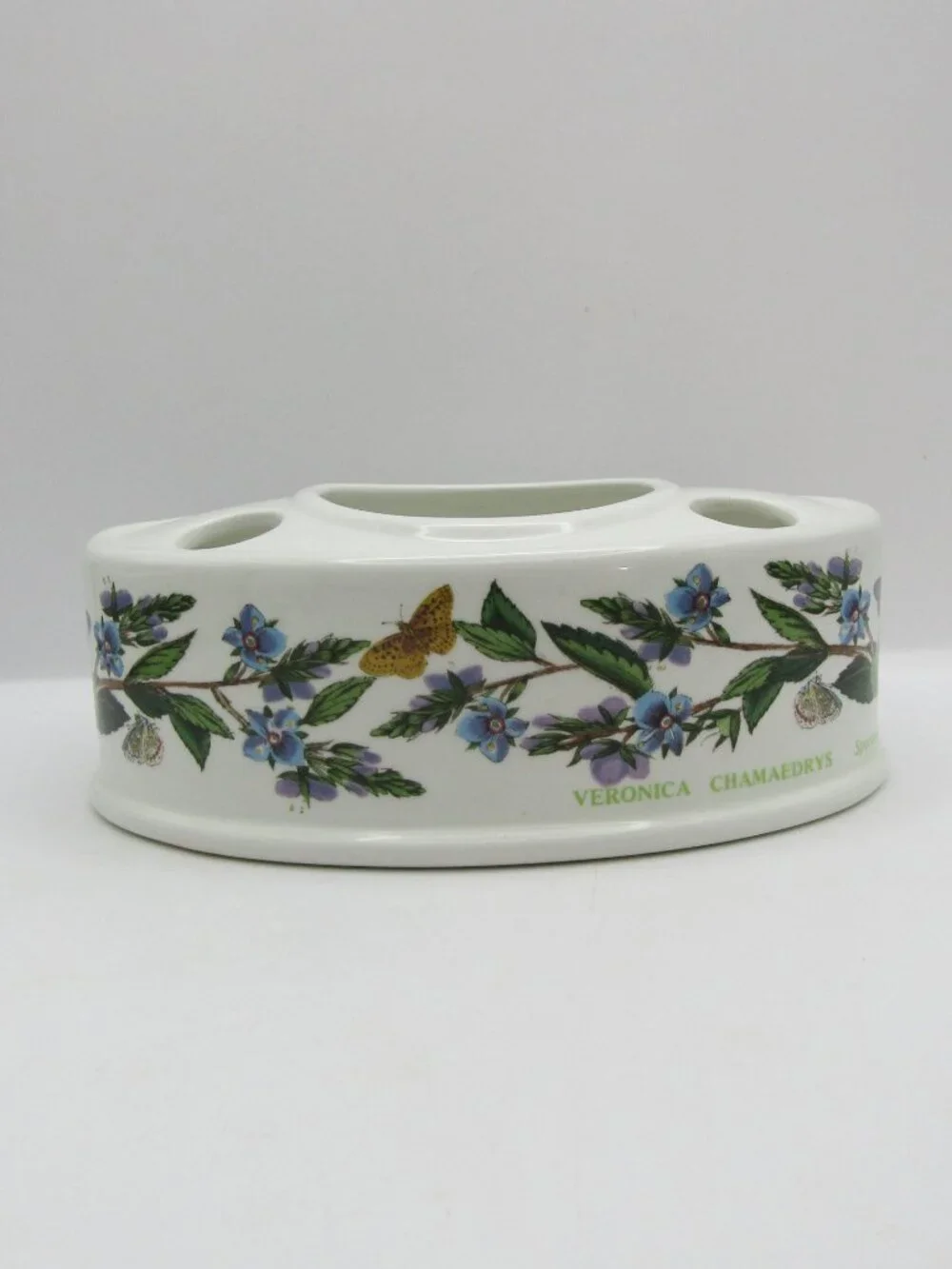 Portmeirion Ceramic Toothbrush Holder, Tumbler and Soap/Lotion Dispenser